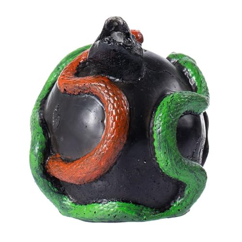 Generisch Screaming Whistle, Skull Snake Scream Whistle for Halloween, Multi-Functional Prank Toy for Haunted House Festival Scary Costume Parties Trick Props Spooky Event von Generisch