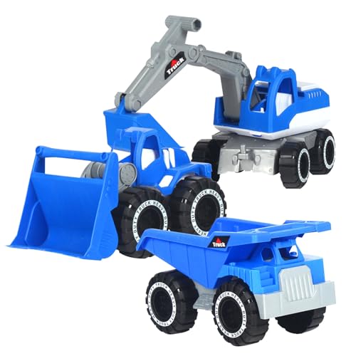 Generisch Set Von Strandspielzeug - BAU Von Schwitzen Von Lastwagen, Laptops Und Übungsbagger -LKW | Schaufel Und LKW Mit Kippendem Dumpshed Sandbox -Spielzeug Für Jungenspielzeug des Fahrzeugs von Generisch