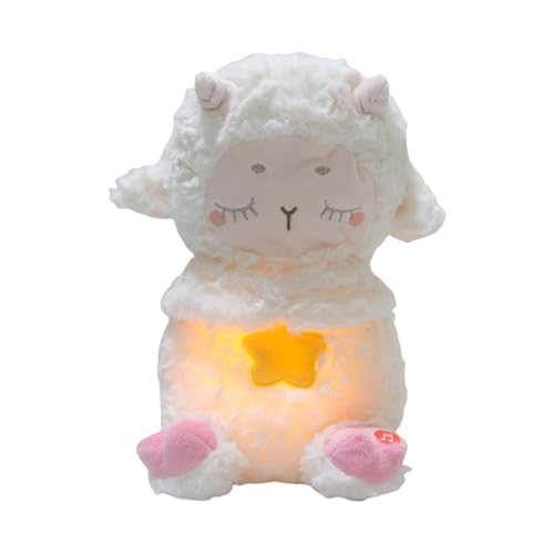 Generisch Sheep Stuffed Animal, Portable Calming Plush Toy with Music, 25x16x10 inches Adorable Sturdy Soft Toys Sheep, Soothing Sleep Aid for Babies Children Teenagers Adults Generisch Sheep Stuffed Animal, Portable Calming Plush Toy with Music, 25x16x10 inches Adorable Sturdy Soft Toys Sheep, Soothing Sleep Aid for Babies Children Teenagers Adults von Generisch