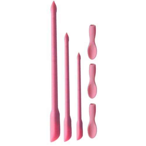 Generisch Silikon-Spachtel-Set,Zweiseitig gehärteter, robusterer Silikonspatel | Multifunktions-Mini-Spatel-Lotion-Rührer für Lebensmittelflaschen, Schönheitsprodukte Generisch Silikon-Spachtel-Set,Zweiseitig gehärteter, robusterer Silikonspatel | Multifunktions-Mini-Spatel-Lotion-Rührer für Lebensmittelflaschen, Schönheitsprodukte von Generisch