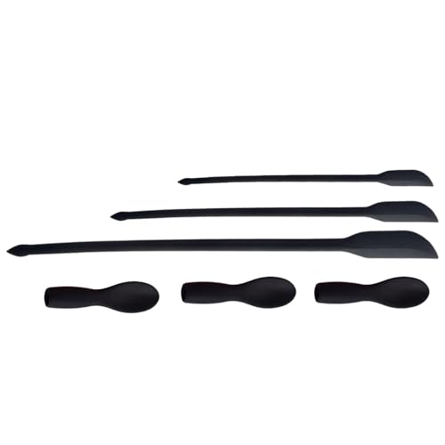Generisch Silikon-Spachtel-Set - Doppelseitiger Flexibler Silikonspatel mit Löffel,Multifunktions-Mini-Spatel-Lotion-Rührer für Lebensmittelflaschen, Schönheitsprodukte Generisch Silikon-Spachtel-Set - Doppelseitiger Flexibler Silikonspatel mit Löffel,Multifunktions-Mini-Spatel-Lotion-Rührer für Lebensmittelflaschen, Schönheitsprodukte von Generisch