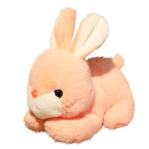 Generisch Simulation Kaninchen Puppe süße kleine weiße Kaninchen Spielzeug Kinder Puppe Begleiter Spielzeug Handgemachte Puppe (B, 20cm) von Generisch