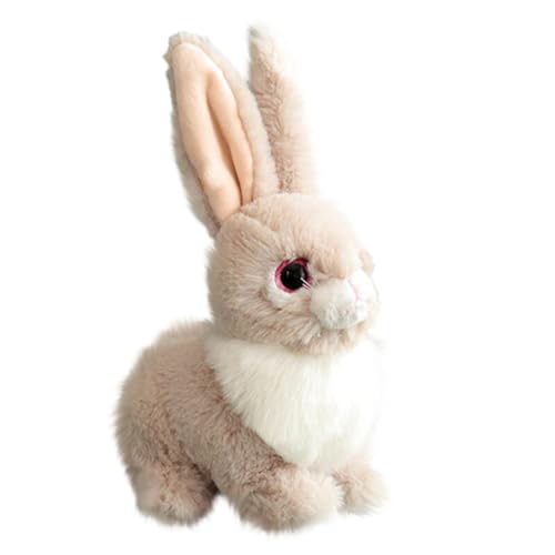 Generisch Simulation Kaninchen Spielzeug Puppe Ostern Bunny Sternzeichen Kaninchen Puppe Kaninchen Puppe Spielzeugpuppe (A, 25cm) von Generisch