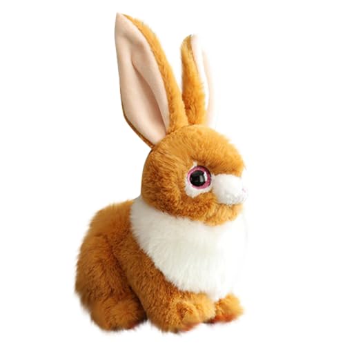 Generisch Simulation Kaninchen Spielzeug Puppe Ostern Bunny Sternzeichen Kaninchen Puppe Kaninchen Puppe Spielzeugpuppe (B, 25cm) von Generisch