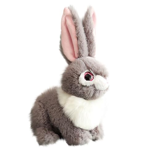 Generisch Simulation Kaninchen Spielzeug Puppe Ostern Bunny Sternzeichen Kaninchen Puppe Kaninchen Puppe Spielzeugpuppe (D, 25cm) von Generisch