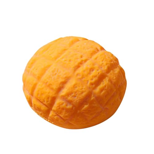 Generisch Simulations-Lebensmittelspielzeug Brot Ananasbrötchen Kneifen Dekompressionsspielzeug Emotionen Entlüftungsspielzeug (Yellow, 8x8x5) von Generisch
