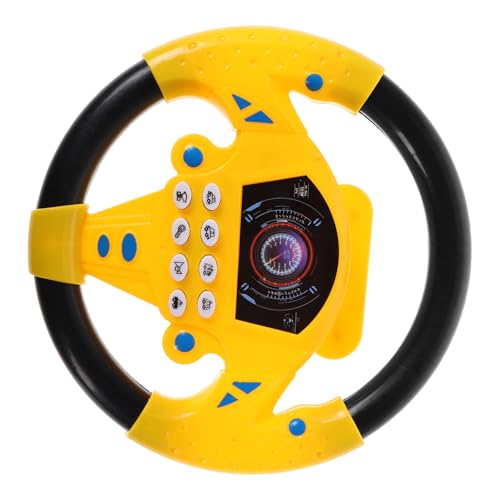 Generisch Simulationslenkradspielzeug für für Kleinkinder 1-3 Auto interaktives Lenkradspielzeug Kinderwagen-Lenkrad-Spielzeugaufsatz Plastik Generisch Simulationslenkradspielzeug für für Kleinkinder 1-3 Auto interaktives Lenkradspielzeug Kinderwagen-Lenkrad-Spielzeugaufsatz Plastik von Generisch