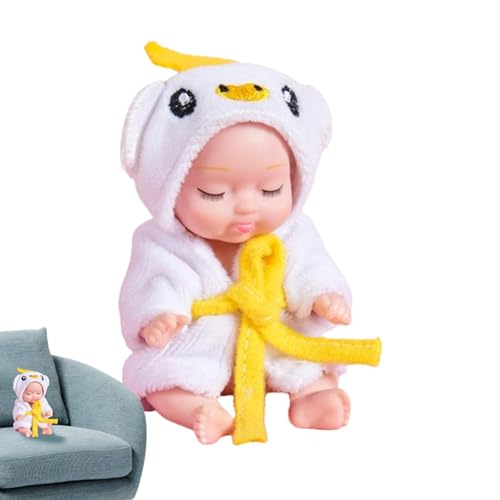 Generisch Simulationspuppe, Simulationspuppenspielzeug | Pädagogische Kleinkindpuppe | Niedliche Puppe für Kinder ab 3 Jahren, 4,3-Zoll-Puppe aus echtem Leben, Puppenspielzeug für Kleinkinder Generisch Simulationspuppe, Simulationspuppenspielzeug | Pädagogische Kleinkindpuppe | Niedliche Puppe für Kinder ab 3 Jahren, 4,3-Zoll-Puppe aus echtem Leben, Puppenspielzeug für Kleinkinder von Generisch