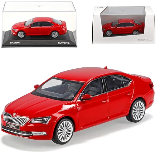 Generisch Skod. Superb III Limousine Corrida Rot Typ 3V Ab 2015 1/43 iScale Modell Auto Generisch Skod. Superb III Limousine Corrida Rot Typ 3V Ab 2015 1/43 iScale Modell Auto von Generisch