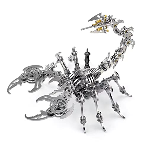Generisch Skorpion 3D Metall Puzzle, Metall Skorpionkönig DIY Bausatz für Kind Und Erwachsene (200 Teile+) von Generisch