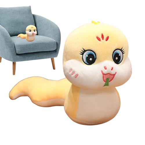 Generisch Snake Stuffed Animal, Standing 3D Plush Toy, Chinese Mascot Doll, 2025 Lunar New Year Snake Model, Soft Festival Decoration, Symbolic Gift for Spring Celebration, Kids, Adults Generisch Snake Stuffed Animal, Standing 3D Plush Toy, Chinese Mascot Doll, 2025 Lunar New Year Snake Model, Soft Festival Decoration, Symbolic Gift for Spring Celebration, Kids, Adults von Generisch