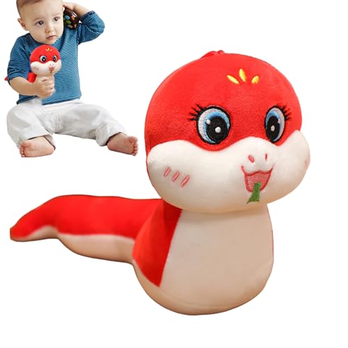 Generisch Snake Stuffed Animal, Standing 3D Plush Toy, Chinese Mascot Doll, 2025 Lunar New Year Snake Model, Soft Festival Decoration, Symbolic Gift for Spring Celebration, Kids, Adults Generisch Snake Stuffed Animal, Standing 3D Plush Toy, Chinese Mascot Doll, 2025 Lunar New Year Snake Model, Soft Festival Decoration, Symbolic Gift for Spring Celebration, Kids, Adults von Generisch