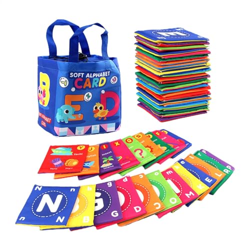 Generisch Soft Kid Book, Polyester Cotton Sensory Activity Book, Early Developmental Toy for Kids, Washable Educational Books for 6-12 Months, Engaging Learning Supplies 6.1x4.33x9.84in Generisch Soft Kid Book, Polyester Cotton Sensory Activity Book, Early Developmental Toy for Kids, Washable Educational Books for 6-12 Months, Engaging Learning Supplies 6.1x4.33x9.84in von Generisch