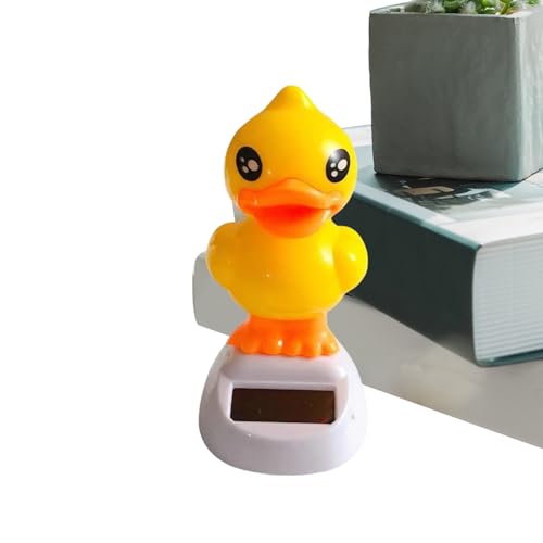 Generisch Solar Powered Dancing Ente, Tanzende Spielzeug,Solarente Figuren | Figur Automotive Doll Swing Toy für Bücherregal Nachttisch Generisch Solar Powered Dancing Ente, Tanzende Spielzeug,Solarente Figuren | Figur Automotive Doll Swing Toy für Bücherregal Nachttisch von Generisch