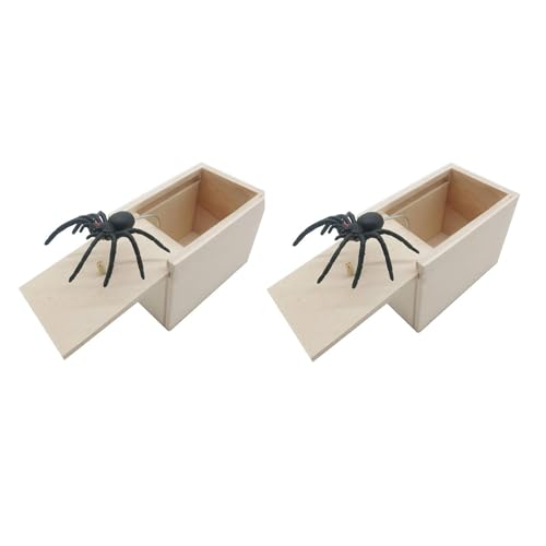 Generisch Spider Prank Scare Box - Prank Spider Scare Box | Spinne Überraschung Streich Angst Box | Handgemachte Lustige Praktische Überraschungs Witzboxen für Halloween Weihnachtsfeiern Generisch Spider Prank Scare Box - Prank Spider Scare Box | Spinne Überraschung Streich Angst Box | Handgemachte Lustige Praktische Überraschungs Witzboxen für Halloween Weihnachtsfeiern von Generisch