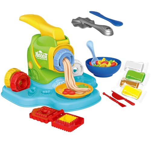 Generisch Spielen Sie Farbteig -Küchenkreationen Set | Puzzleteigmaschine | Kreatives Küchenspiel -Set mit Formen und Werkzeugen | Stellen Sie Sich vor von Generisch