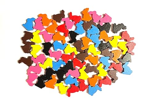 Generisch Spielfiguren Hasen 70 Stück & 7 Farben I Brettspielfiguren Holz-Figur Spielfiguren-Holz Brettspielfiguren-Holz Holzbrettspiel Brettspiel-Set Spielefiguren-Set Generisch Spielfiguren Hasen 70 Stück & 7 Farben I Brettspielfiguren Holz-Figur Spielfiguren-Holz Brettspielfiguren-Holz Holzbrettspiel Brettspiel-Set Spielefiguren-Set von Generisch