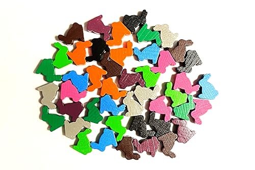 Generisch Spielfiguren Hasen 45 Stück & 9 Farben I Brettspielfiguren Holz-Figur Spielfiguren-Holz Brettspielfiguren-Holz Holzbrettspiel Brettspiel-Set Spielefiguren-Set Generisch Spielfiguren Hasen 45 Stück & 9 Farben I Brettspielfiguren Holz-Figur Spielfiguren-Holz Brettspielfiguren-Holz Holzbrettspiel Brettspiel-Set Spielefiguren-Set von Generisch