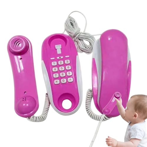 Generisch Spieltelefon für Kinder, Kinderspieltelefon, Rollenspieltelefon mit echten Klingeltönen | Intercom-Spielzeug mit 23 Fuß langem Telefonkabel, Geburtstags-Weihnachtsspielzeug für Paare Generisch Spieltelefon für Kinder, Kinderspieltelefon, Rollenspieltelefon mit echten Klingeltönen | Intercom-Spielzeug mit 23 Fuß langem Telefonkabel, Geburtstags-Weihnachtsspielzeug für Paare von Generisch