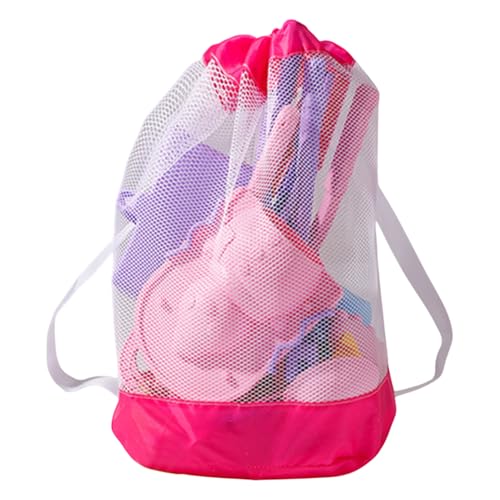 Generisch Spielzeug Für Kinder | Sandkastenspielzeug Mit Klappbarem Eimer Und Netzbeutel | Für Garten Park Urlaub Mit Förmchen Harke Schaufel von Generisch