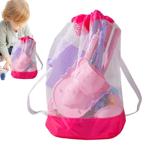 Generisch Spielzeug Sand - Reisesandspielzeug Mit Klappbarem Eimer & Netzbeutel - Für Garten Park Urlaub Mit Förmchen Harke Schaufel von Generisch