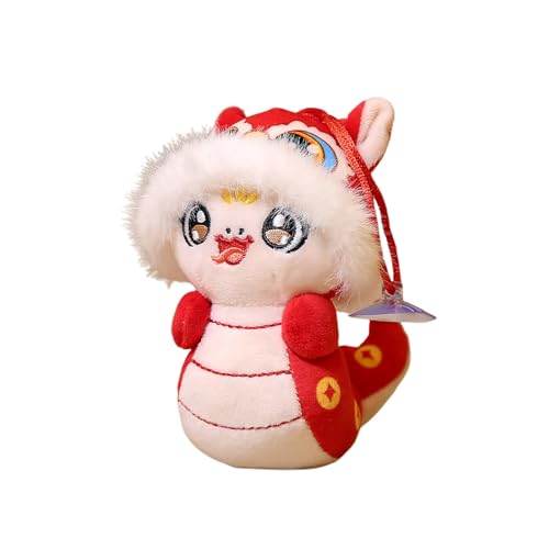 Generisch Spielzeug Tier Figur Maskottchen des Jahres der Volkskostümpuppe (White, 25cm) von Generisch