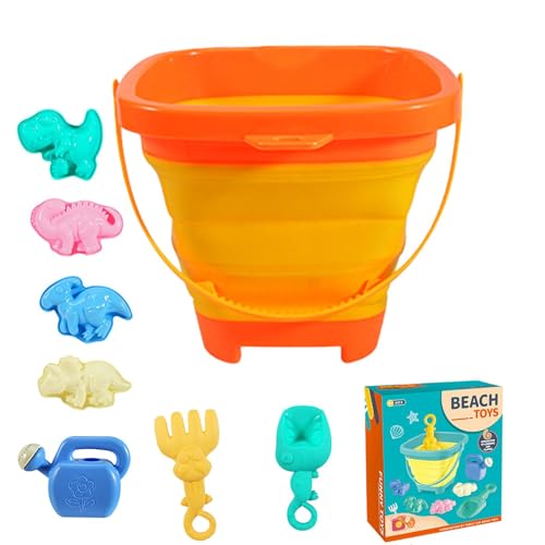 Generisch Spielzeug für Kinder, Sandspielzeug-Set - Sommer-Spielzeug-Set für Kinder im Freien - Spielzeug mit faltbarem Eimer für Garten, See, Garten und Schwimmbad Generisch Spielzeug für Kinder, Sandspielzeug-Set - Sommer-Spielzeug-Set für Kinder im Freien - Spielzeug mit faltbarem Eimer für Garten, See, Garten und Schwimmbad von Generisch