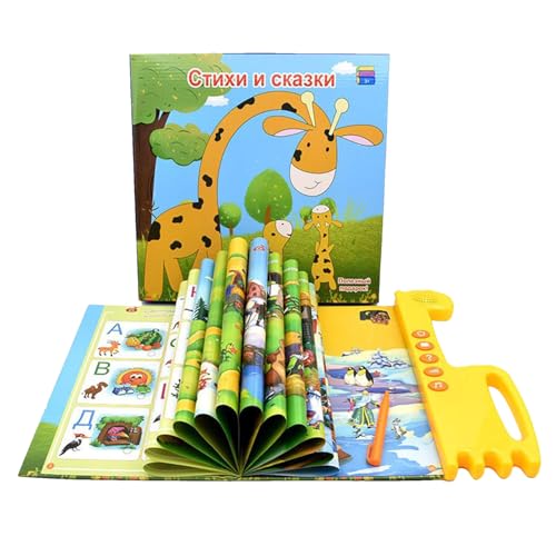Generisch Sprechendes Buch | Russische Kinderbücher | Interaktives Sprachlernspielzeug für Mädchen Zuhause Unterwegs Generisch Sprechendes Buch | Russische Kinderbücher | Interaktives Sprachlernspielzeug für Mädchen Zuhause Unterwegs von Generisch