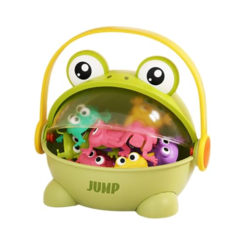 Generisch Springfroschspielzeug - Fingerpresse Startspielzeugset Mit Aufbewahrungseimer | Fun Puzzle Game Für Und Mädchen Goodie Bag Füllstoff Kreativ Spring-Action Play Generisch Springfroschspielzeug - Fingerpresse Startspielzeugset Mit Aufbewahrungseimer | Fun Puzzle Game Für Und Mädchen Goodie Bag Füllstoff Kreativ Spring-Action Play von Generisch