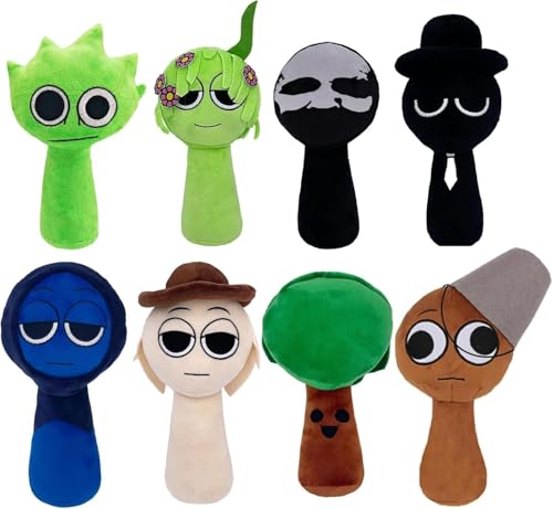 Generisch Sprunki Spielzeug, Sprunki Plüschtiere, 20cm Sprunki Plushie, Niedlich Sprunkis Plushs, Sprunki Plush Spielzeug, Sprunki Plush Figuren Doll für Kinder und Spielefans (Stil 20) von Generisch