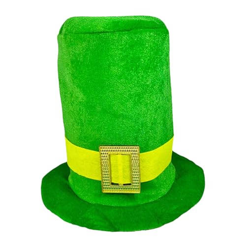 Generisch St. Patrick Hut, Koboldhut | St. Patricks Day Koboldhut mit goldener Schnalle,St. Patricks Day Kostümzubehör Kobold Zylinder für St. Patrick, Weihnachten Generisch St. Patrick Hut, Koboldhut | St. Patricks Day Koboldhut mit goldener Schnalle,St. Patricks Day Kostümzubehör Kobold Zylinder für St. Patrick, Weihnachten von Generisch