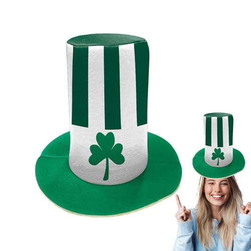 Generisch St. Patricks Party Hat, St. Patricks Day - Top -Hut -Kobold Shamrock Kopfbedeckung - Foto -Requisiten -Partyzubehör, Baumtopper St. Patricks Day Accessoires, Kostümzubehör Generisch St. Patricks Party Hat, St. Patricks Day - Top -Hut -Kobold Shamrock Kopfbedeckung - Foto -Requisiten -Partyzubehör, Baumtopper St. Patricks Day Accessoires, Kostümzubehör von Generisch