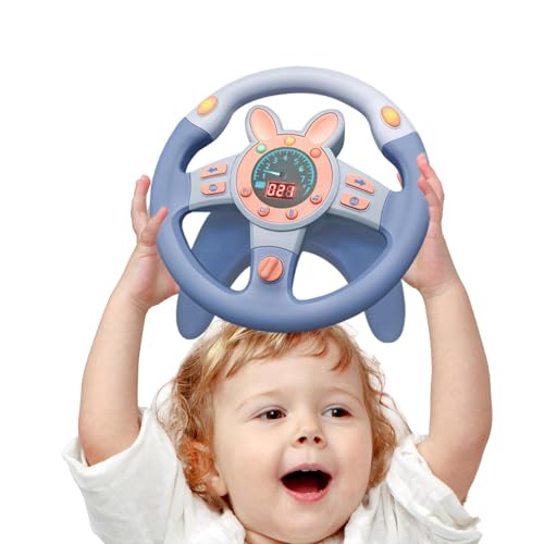 Generisch Steering Wheel Toys, Dashboard Pretend Driving Toys, Interactive Musical Driving Educational with Light and Sound, Fun and Engaging Plaything for Preschool Kids Aged 3+ Generisch Steering Wheel Toys, Dashboard Pretend Driving Toys, Interactive Musical Driving Educational with Light and Sound, Fun and Engaging Plaything for Preschool Kids Aged 3+ von Generisch