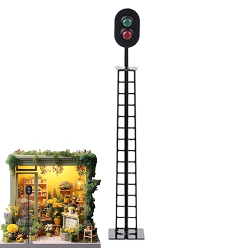Generisch Stoppen Sie Light Toy, Verkehrsmodellspielzeug - Bildungssimulation Ampernzugmodell - Sandtischdekoration, Bauenspielspielzeug, Signallichtspielzeug für Mädchen Generisch Stoppen Sie Light Toy, Verkehrsmodellspielzeug - Bildungssimulation Ampernzugmodell - Sandtischdekoration, Bauenspielspielzeug, Signallichtspielzeug für Mädchen von Generisch