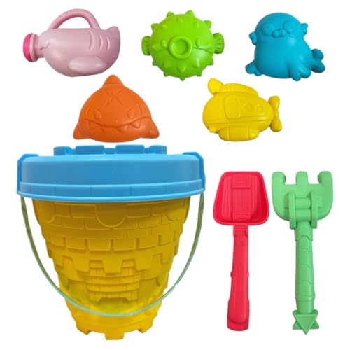 Generisch Strandsandspielzeugset, Kids Beach Sand Toy Set, 8X/Set Interactive Funny Cartoon Beach Playset, Schaufel Rechenformen, Sandburgspielzeug für Kinder, und Mädchen Generisch Strandsandspielzeugset, Kids Beach Sand Toy Set, 8X/Set Interactive Funny Cartoon Beach Playset, Schaufel Rechenformen, Sandburgspielzeug für Kinder, und Mädchen von Generisch