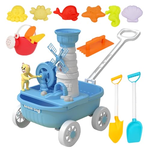 Generisch Strandspielzeug, Reisensandspielzeug | Sandkastenspielzeug für Kinder 14 Stücke,Wasserrad, Eimer, Spaß im Freien, Animal Formen, Trolley -Wagen, Kleinkindaktivitäten im Freien Generisch Strandspielzeug, Reisensandspielzeug | Sandkastenspielzeug für Kinder 14 Stücke,Wasserrad, Eimer, Spaß im Freien, Animal Formen, Trolley -Wagen, Kleinkindaktivitäten im Freien von Generisch
