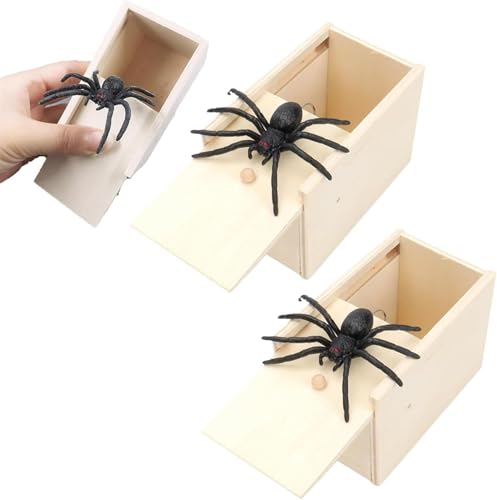 Generisch Streich Spinne Angst Box, Spider Prank Box, Spider In Box,Spider Prank Toy, Joke Item Spider In Box Spider Box, Streiche Spinne Spielzeug Für Erwachsene Halloween Weihnachten Generisch Streich Spinne Angst Box, Spider Prank Box, Spider In Box,Spider Prank Toy, Joke Item Spider In Box Spider Box, Streiche Spinne Spielzeug Für Erwachsene Halloween Weihnachten von Generisch