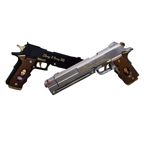 Generisch Strike3D DMC 5 Ebony & Ivory – Maßstab 1:1 – Cosplay-Kostüm Sammlerobjekt (Nur Waffen) von Generisch