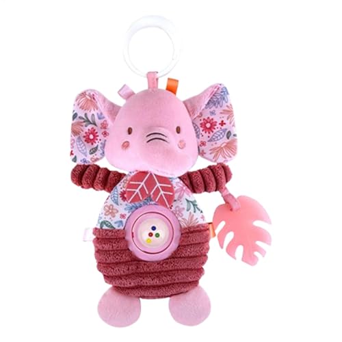 Generisch Stroller Rattle, Hangable Sensory Rattle, Car Seat Rattle Toy, Baby Stroller Activity Toy, Crib Rattles for Baby Girl, Squeaky Stroller Toy, Baby Sensory Toy, Stroller Toys for 0-12 Months Generisch Stroller Rattle, Hangable Sensory Rattle, Car Seat Rattle Toy, Baby Stroller Activity Toy, Crib Rattles for Baby Girl, Squeaky Stroller Toy, Baby Sensory Toy, Stroller Toys for 0-12 Months von Generisch