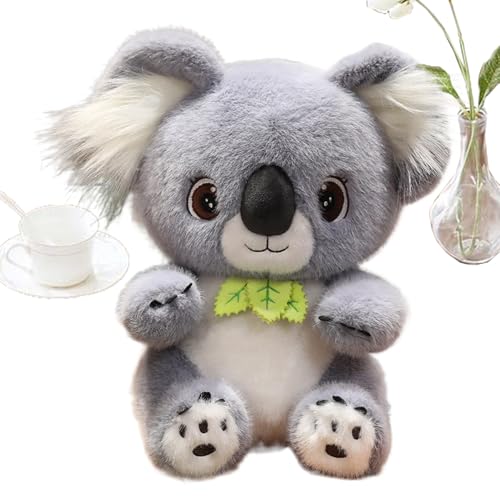 Generisch Stuffed Koala Doll, Soft Huggable Animal Toy, Cute Koala Plush for Travel Car Seat Bedroom Nursery Playroom Home Decor, Kids Childrens and Babies, 17.72x9.84x7.87 inches von Generisch