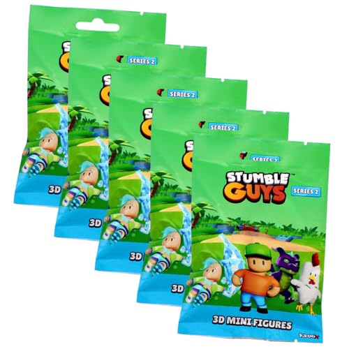 Generisch Stumble Guys 3D Sammelfiguren Serie 2 - Chrome Crystal Figur - 5 Tüten Generisch Stumble Guys 3D Sammelfiguren Serie 2 - Chrome Crystal Figur - 5 Tüten von Generisch