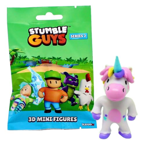 Generisch Stumble Guys 3D Sammelfiguren Serie 2 - Chrome Crystal Figur - Auswahl (Figur 13. Sprinkles) von Generisch