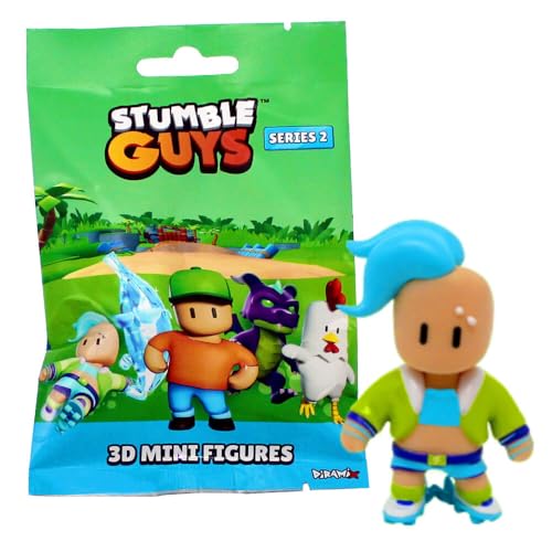 Generisch Stumble Guys 3D Sammelfiguren Serie 2 - Chrome Crystal Figur - Figur 11. Velocit Generisch Stumble Guys 3D Sammelfiguren Serie 2 - Chrome Crystal Figur - Figur 11. Velocit von Generisch