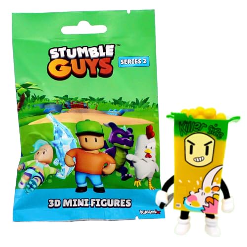 Generisch Stumble Guys 3D Sammelfiguren Serie 2 - Chrome Crystal Figur - Figur 17. Cereal Killer Generisch Stumble Guys 3D Sammelfiguren Serie 2 - Chrome Crystal Figur - Figur 17. Cereal Killer von Generisch