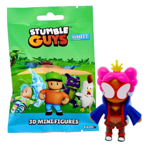 Generisch Stumble Guys 3D Sammelfiguren Serie 2 - Chrome Crystal Figur - Figur 18. Fly Kween Generisch Stumble Guys 3D Sammelfiguren Serie 2 - Chrome Crystal Figur - Figur 18. Fly Kween von Generisch