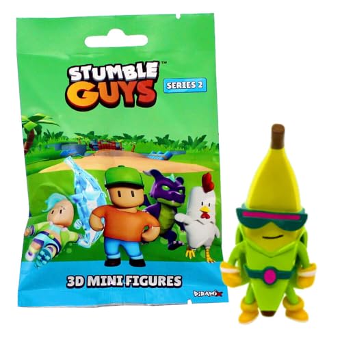 Generisch Stumble Guys 3D Sammelfiguren Serie 2 - Chrome Crystal Figur - Figur 9. Super Banana Generisch Stumble Guys 3D Sammelfiguren Serie 2 - Chrome Crystal Figur - Figur 9. Super Banana von Generisch
