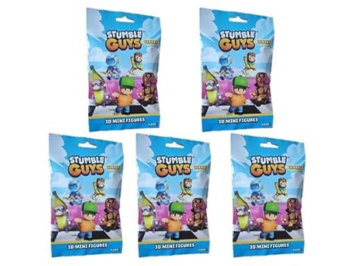 Generisch Stumble Guys 3D Serie 5 Minifiguren / 5X Sammeltüten Generisch Stumble Guys 3D Serie 5 Minifiguren / 5X Sammeltüten von Generisch