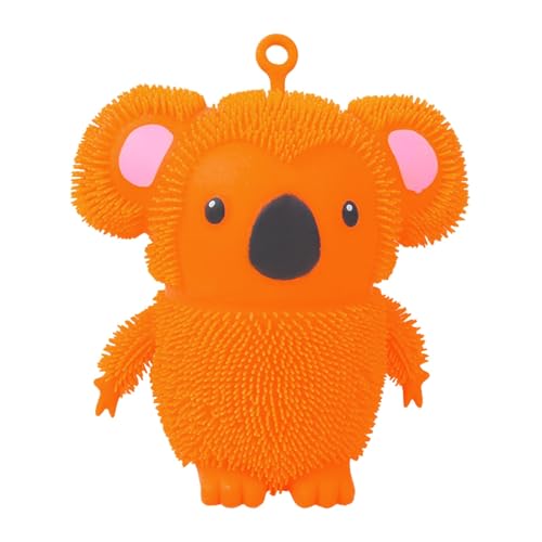 Generisch Süße Koala Pinch Music Soft Glue Vent Toy Große Puppe Koala Toys (Orange, A) von Generisch