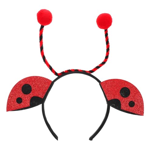 Generisch Süßes Marienkäfer Haarband Party Kopfschmuck Niedliches Insekten Stirnband Vielseitiges Haar-accessoire für Damen und Festliche Anlässe Generisch Süßes Marienkäfer Haarband Party Kopfschmuck Niedliches Insekten Stirnband Vielseitiges Haar-accessoire für Damen und Festliche Anlässe von Generisch