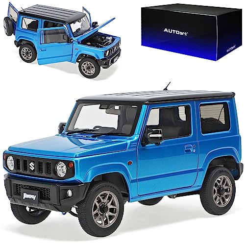 Generisch Suzuki Jimny JB74 Sierra Rechtslenker Brisk Blau Metallic Ab 2018 78502 1/18 Auto*Art Modell Auto Generisch Suzuki Jimny JB74 Sierra Rechtslenker Brisk Blau Metallic Ab 2018 78502 1/18 Auto*Art Modell Auto von Generisch